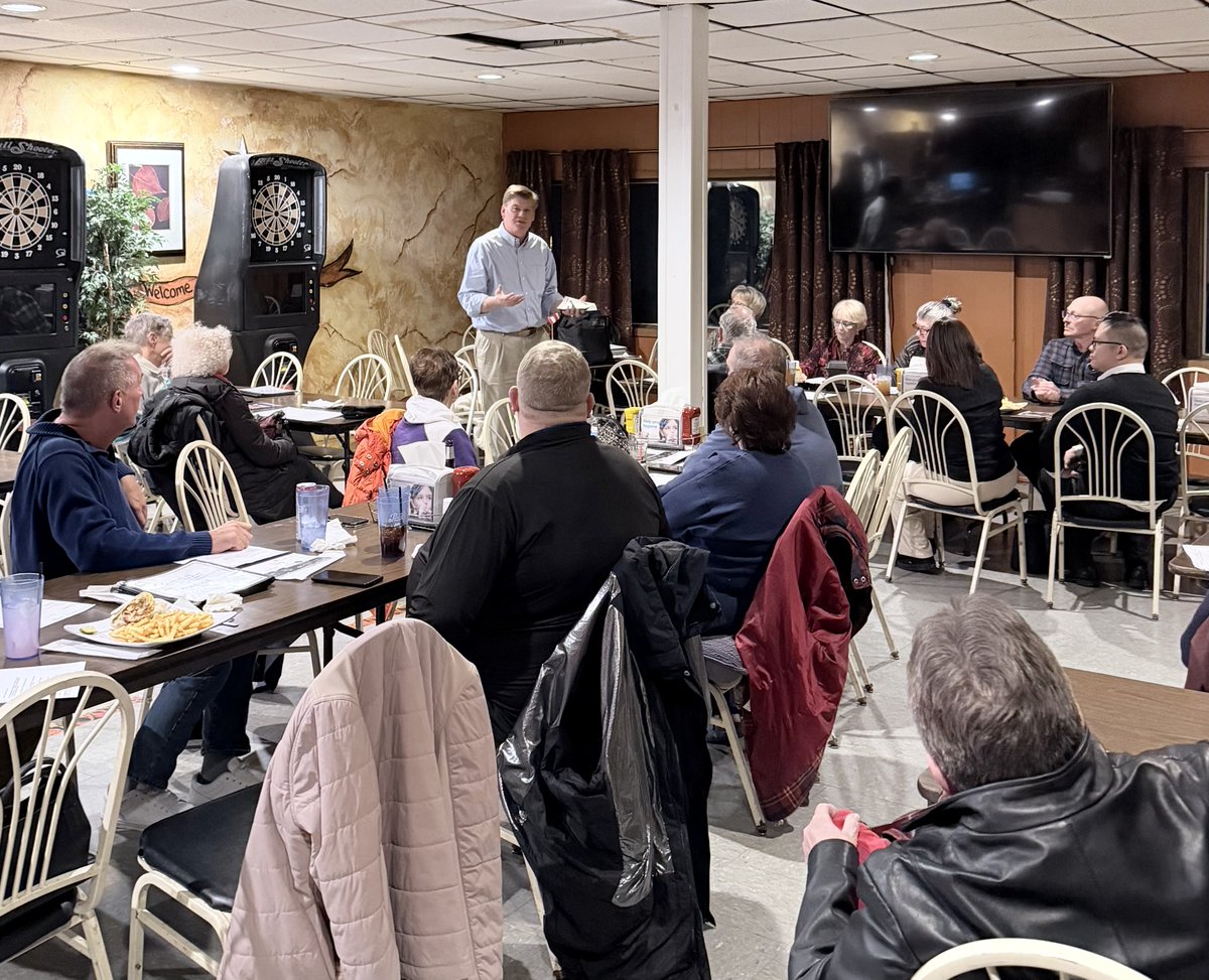 On Monday night I joined the Le Sueur County Republicans to talk about the issues on their minds. Some of their top issues are what I’ve heard echoed from throughout the district: immigration reform, fraud, and social security reform, all 3 of which I plan on addressing in