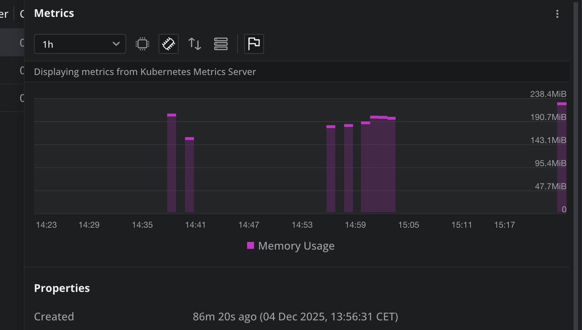 stosdev's tweet image. Run into some k8s issues with resource limits. Need to say that @k8slens  is an awesome piece of software, as it helped greatly.

Also, as I recently went deep dive into the awesome world of k8s, this is a free youtube video I would recommend everyone to watch…