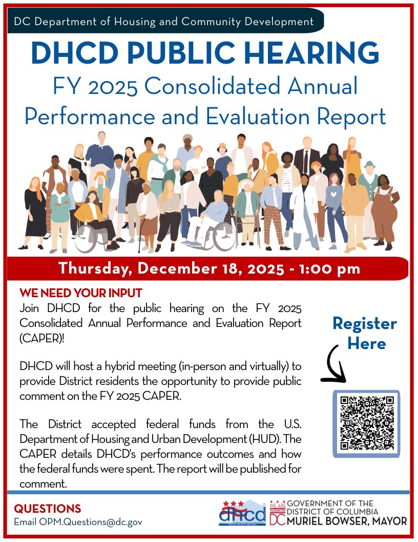 DC Department of Housing and Community Development tweet media