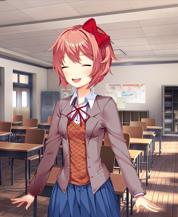 VeryLocalSayori's tweet photo. @AuroraSorceress Sayori returns the hug
🔴:"Got a lil busy with some work!" https://t.co/vq4grsgY3e