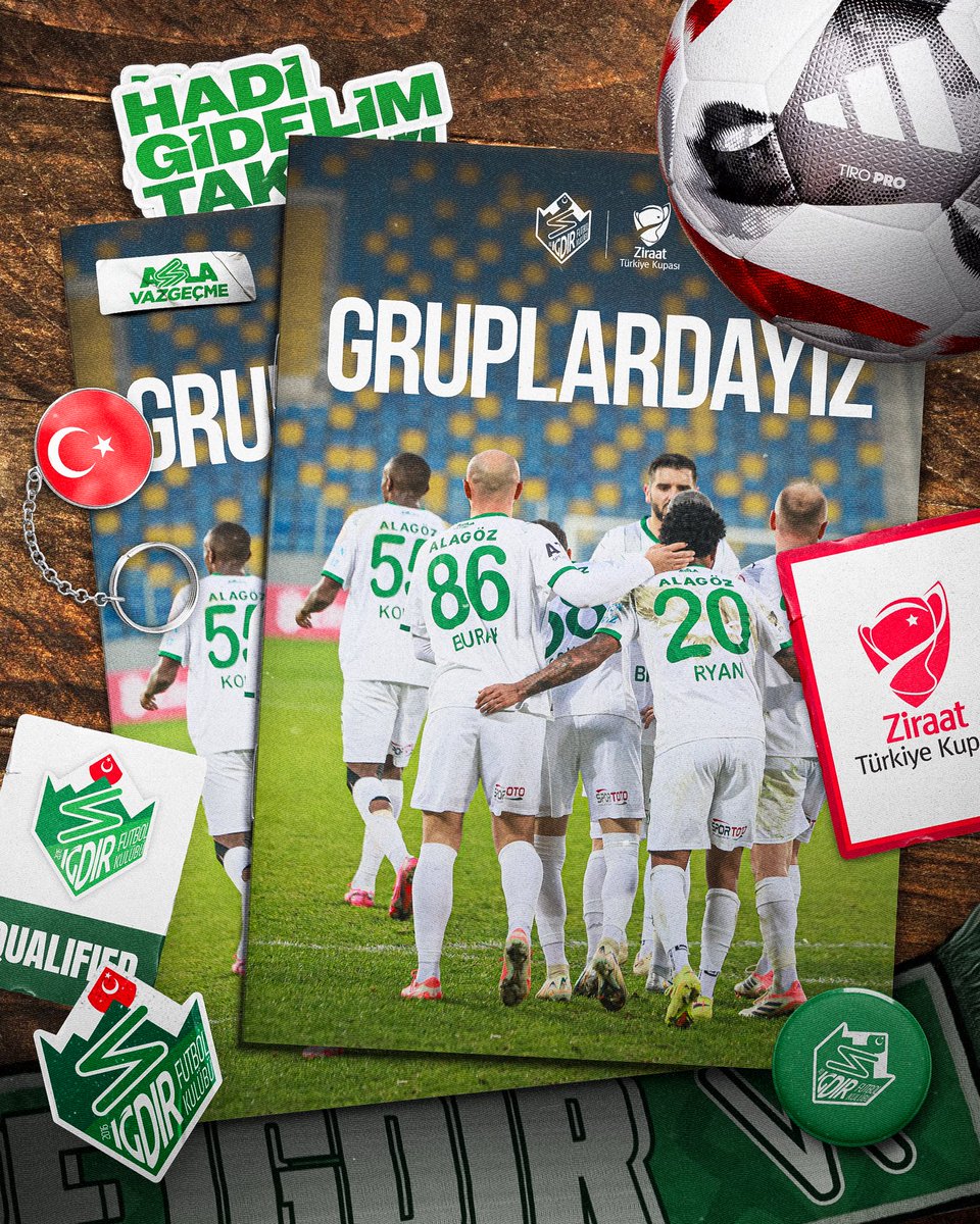 🟢⚪ Ziraat Türkiye Kupası’nda grup aşamasındayız! #BirŞehrinHikayesi