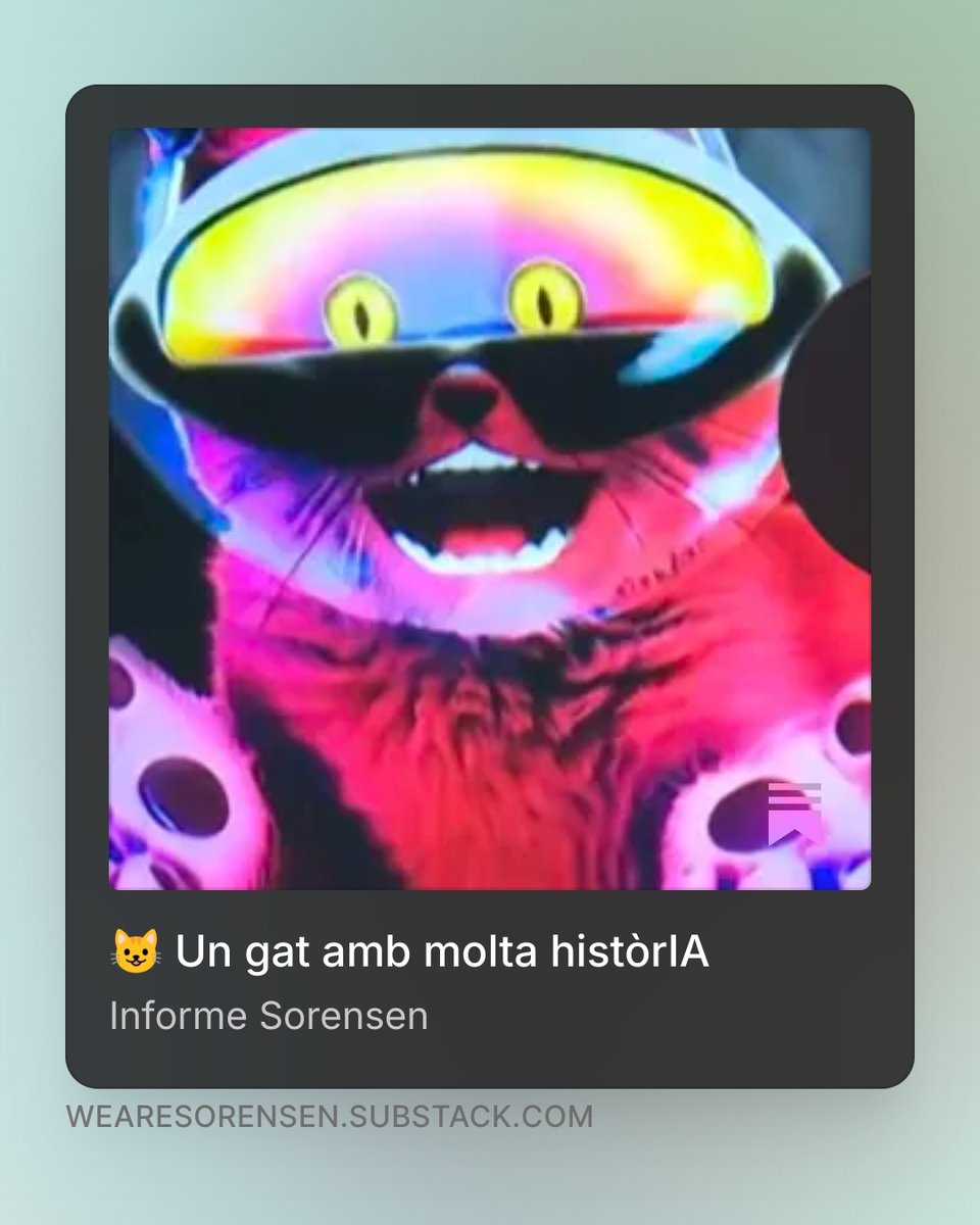 WeAreSorensen's tweet image. 📢 Tenim nova entrega del nostre #Substack! 

Aquesta vegada parlem del nou racó FUET al @mhistoriacat, que podeu visitar, entre d&apos;altres projectes que tenim entre mans.

😻 Ja disponible! ▶️ open.substack.com/pub/wearesoren…