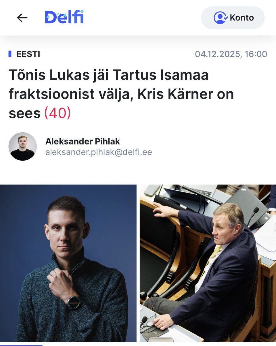 Kas täna on 1. aprill või on Isamaa lõplikult ekrestunud?