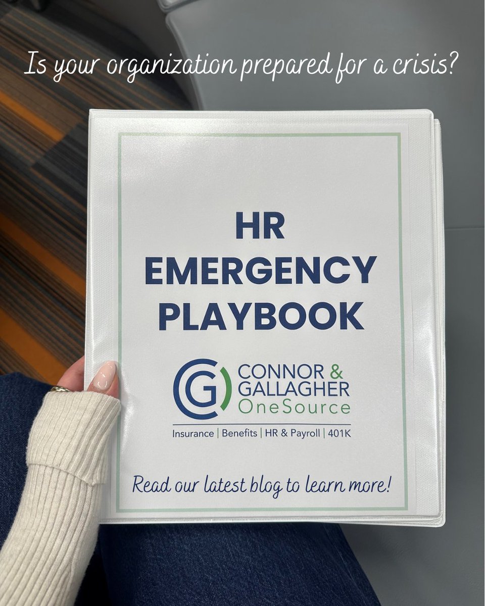 go_cgo's tweet image. Is your organization truly prepared for a crisis? From proactive planning and clear communication to recovery and rebuilding, HR plays a critical role in guiding teams through their toughest moments. Read our latest blog to learn more. 📖

🔗 hubs.ly/Q03WRl5K0