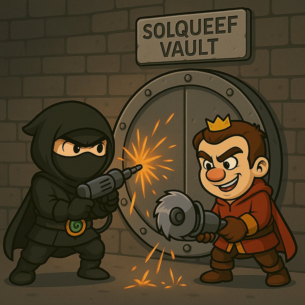Before the pre-sale hits the scene,
We’ll snatch those coins, quick and clean!
Pop the vault and take the stash,
SolQueef riches in a flash!
<a href="/SolQueef/">Queen Queef</a> 
Queef.io