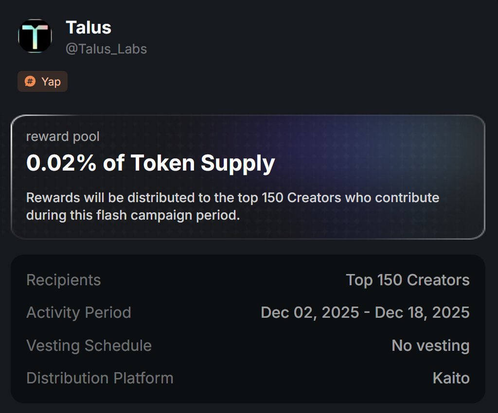 WONDARFARMER's tweet photo. You want solid projects you can farm on Sui .I present you to @Talus_Labs:

Zero No threshold
No vesting
No grinding for months 

@Talus_Labs infrastructure decentralized AI agents autonomous AI networks that allow developers to launch revenue generating agents. creating intelligent robots with their own on chain identities and wallets, capable of operating and earning independently. of AI, Sui, and frogs

Also don’t sleep on projects that protect your privacy @0xMiden 🫷
Are you in with me?👇