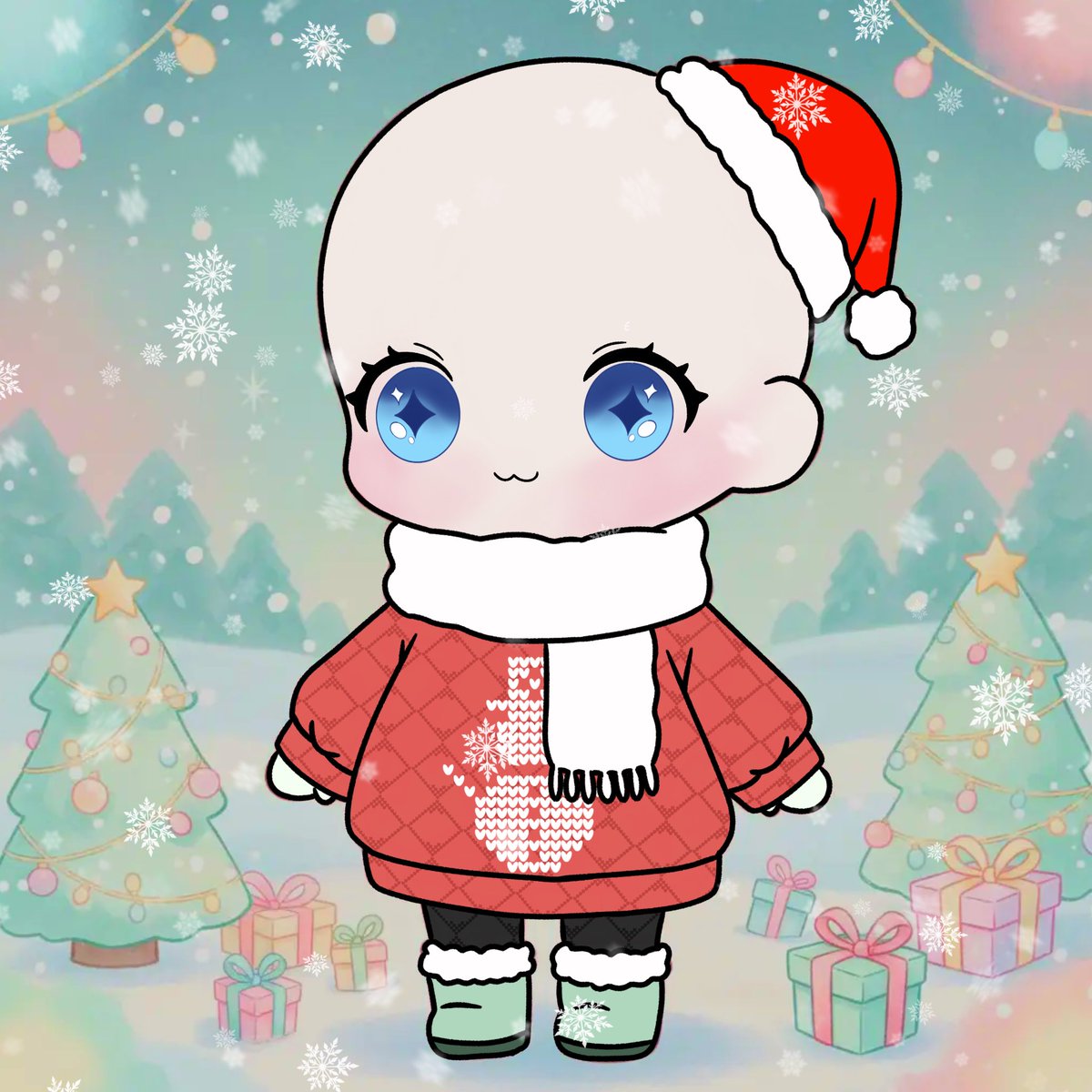 One final raffle before the new year!!!
Chibi Christmas raffle! 
To enter: 
Like, retweet and follow.
Optional post OC in comments ends dec 15th 
#art #raffle #giveaway #artraffle