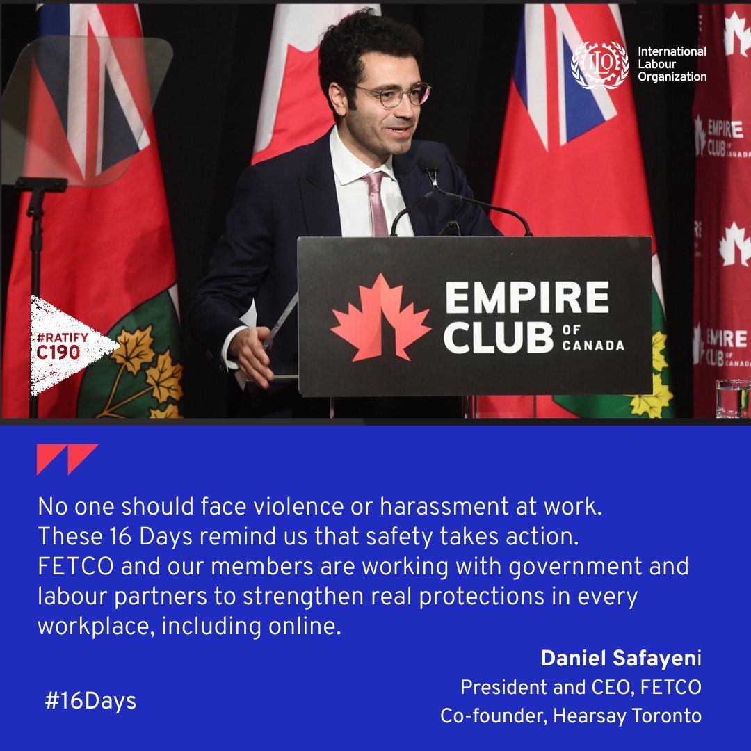 Well said, <a href="/DSafayeni/">Daniel Safayeni</a>! 

Digital violence is real violence. 

We applaud FETCO members for the commitment to ensure all women and girls lead lives that are secure and free from violence and harassment. #NoExcuse #16Days