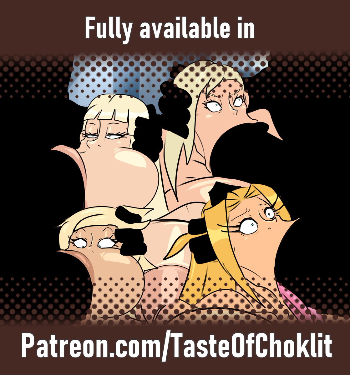 Men are becoming more reluctant to create conections, causing a lower birth rate that's worrying the authorities

Introducing our solution: Blonde-Mania!

Now the shyest men can enter a crowded warehouse and moan together while receiving head from impossibly perfect blondes!