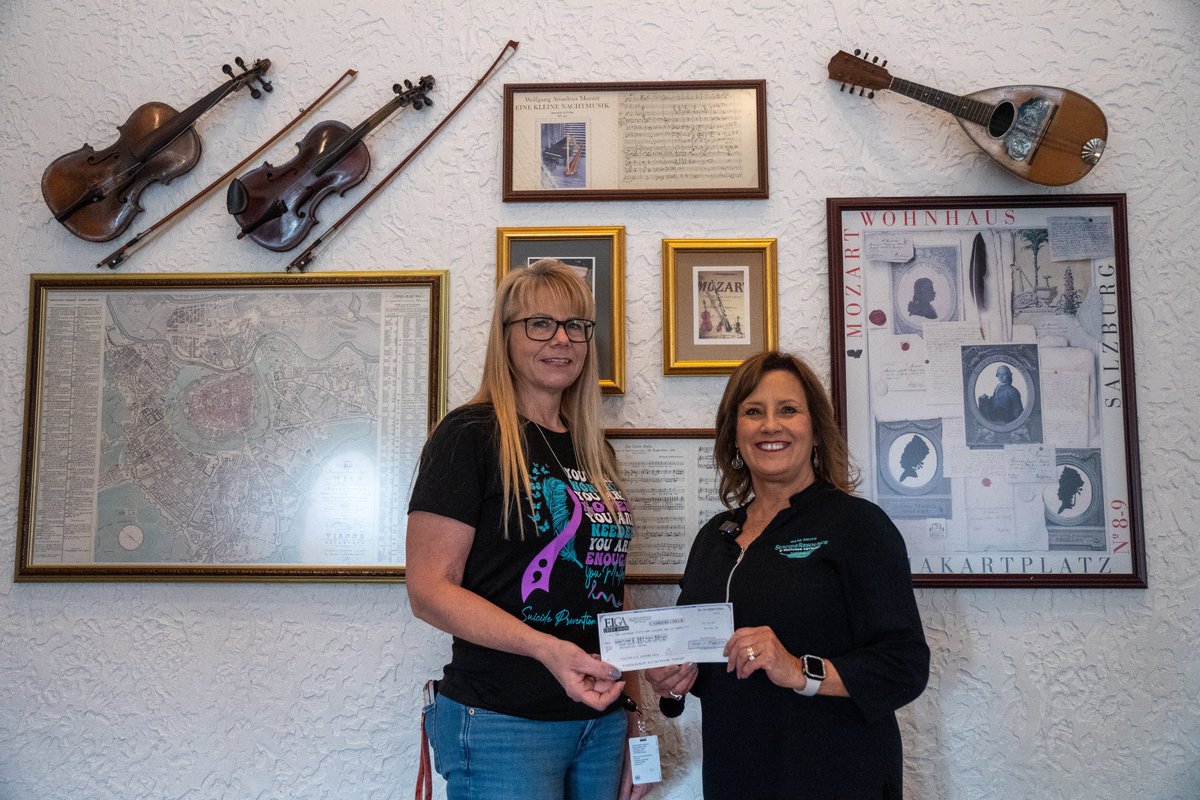 BarbSmithSRRN's tweet photo. We are deeply grateful to GM Flint Processing Center and UAW Local 659 for your outstanding support during Suicide Prevention Month. Your efforts raised more than $2,000 and helped spread vital awareness in our community. https://t.co/B3LFaZTxZc