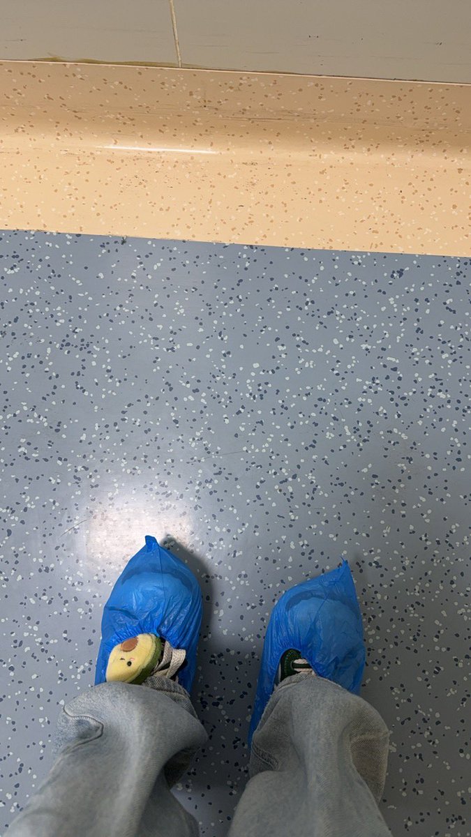 报告 今天很勇敢一个人去做了小手术