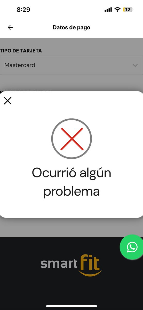k_hapuc's tweet image. No, bueno. ⁦@SmartFitMx⁩ no puedo pagar mi mensualidad. Perdí mi tarjeta con la que estaba domiciliada y resulta que ni en sucursal ni por al app puedo y ya se me acumularon.