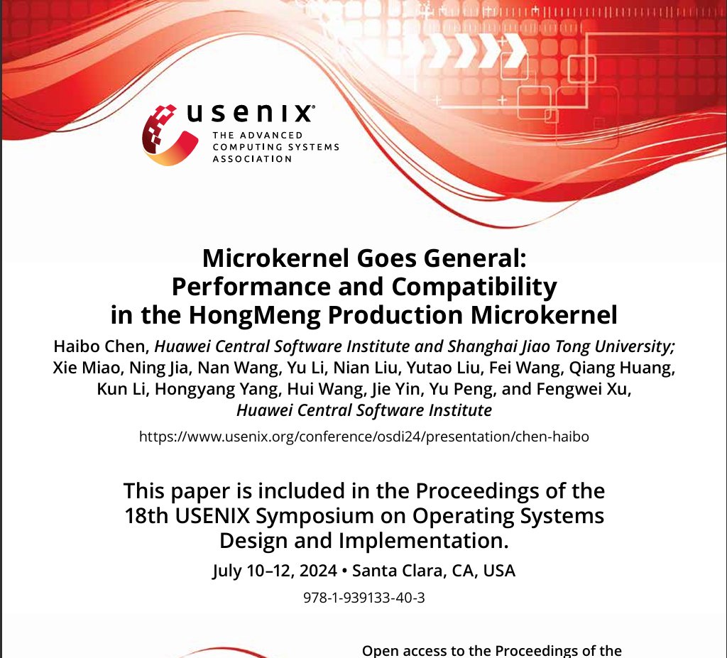 LivingInHarmony's tweet photo. Huawei's bespoke microkernel - HongMeng Kernel
Xiaomi has ZERO 
Failed internally to make a self developed OS and skinned and forked Android for shitty HyperOS
#HongMengKernel #MadeInChina #Chinese #SelfDeveloped #Huawei #Custom #Bespoke #Microkernel 
https://t.co/nLmnw5ZrSv https://t.co/OZ42lDXn5n