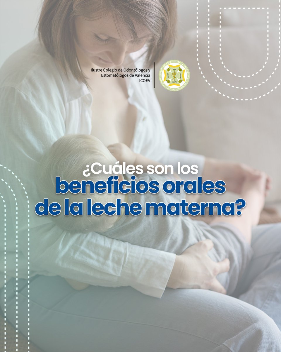 Según la SEOP, la leche materna favorece la respiración nasal, una postura correcta de la #lengua y un #paladar bien formado. Todo esto contribuye a un mejor desarrollo de mandíbula y dientes.

✨ Los niños amamantados tienen menos probabilidades de sufrir malposiciones dentales