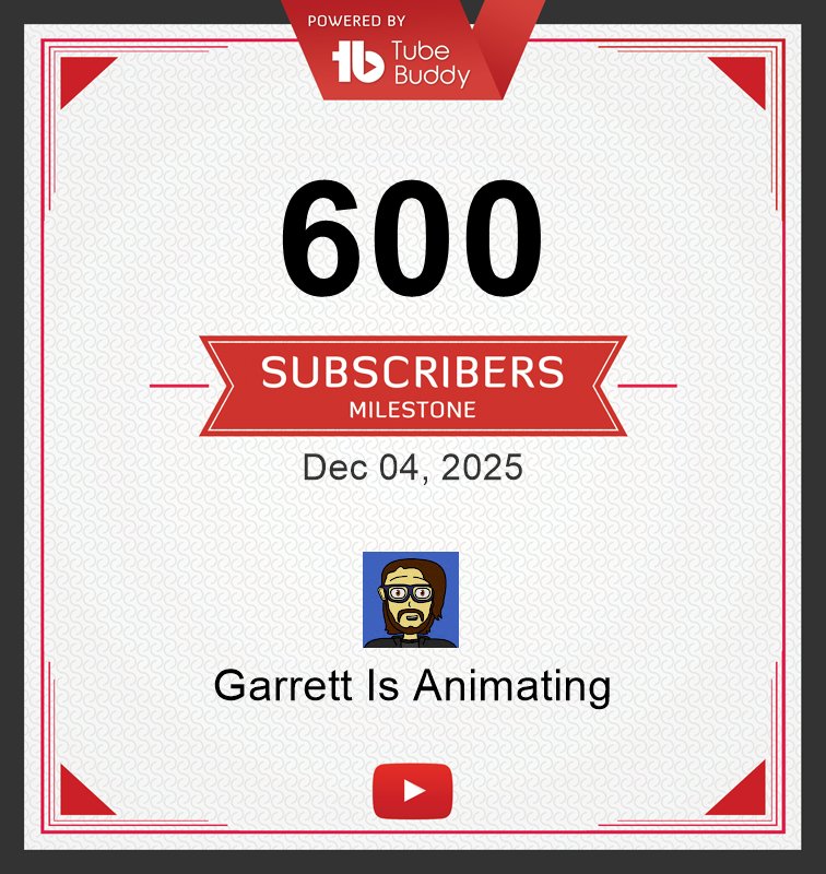 Yay! What a way to wake up! Thank you to everyone who has subscribed and has supported me! In a way I feel like I'm just getting started so I'm happy to have everyone on board with me for this next chapter!