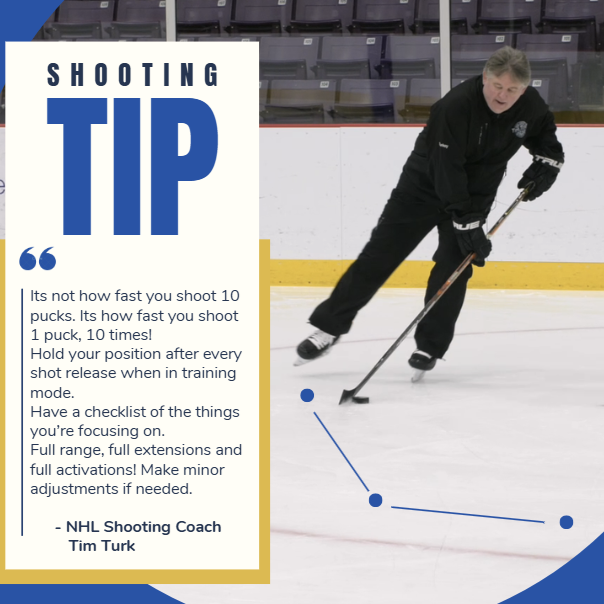 𝑻𝒆𝒄𝒉𝒏𝒊𝒄𝒂𝒍 𝑺𝒉𝒐𝒐𝒕𝒊𝒏𝒈 𝑻𝒊𝒑 🏒 The smallest adjustments can make the biggest difference in your shot!
. 
#hockeyshot #hockeyskills #hockeytraining