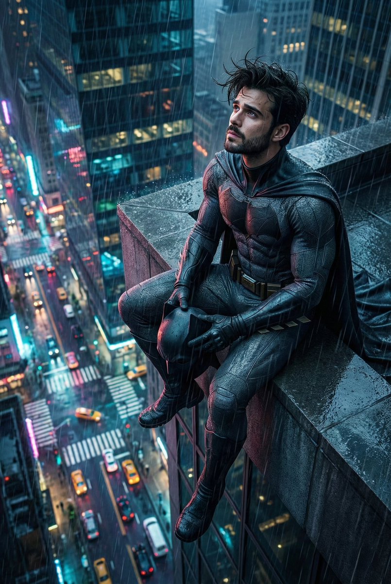 Batman's Solitude: A Night of Reflection