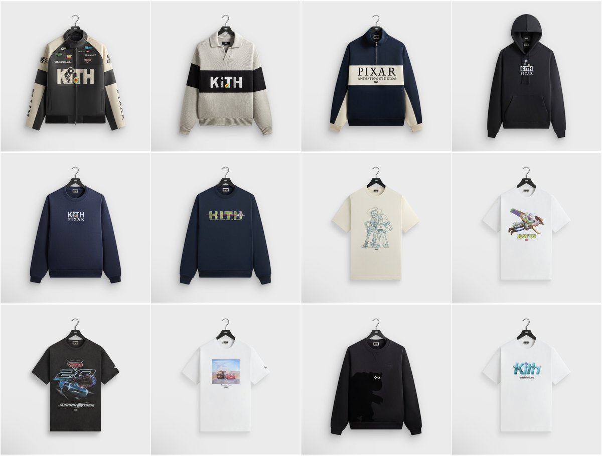 2025年 12/5 & 12/12 発売】 KITH x PIXAR コラボコレクション (キス 