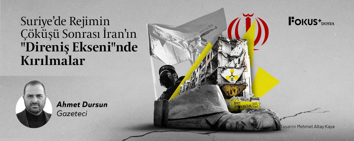 ➕ DOSYA | Suriye’de Rejimin Çöküşü Sonrası İran’ın "Direniş Ekseni"nde Kırılmalar

▪️ Suriye'de rejimin devrilmesi ve Hizbullah'ın zayıflaması İran'a saldırıların önünü açtı

▪️ İran’ın yeni stratejisi dağınık ama hayatta kalmaya odaklı bir eksen
Bölgesel nüfuzdan bölgesel