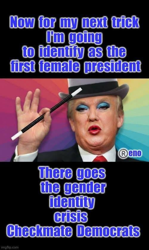 GodsAmericans's tweet image. ~ I just had to
~ mgf ~ #God #identify #Checkmate #Dems #2genders #YouLose #youlost #GodBlessPresidentTrump #BestPresidentEver