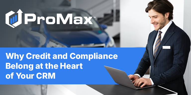 ProMaxUnlimited's tweet photo. When credit and compliance sit outside the workflow, efficiency and accuracy take the hit.

Integrating credit and compliance into your CRM can streamline operations, reduce risk, and improve deal integrity across the board: https://t.co/wHtBMZK4vy https://t.co/Y9aCrEHjxd