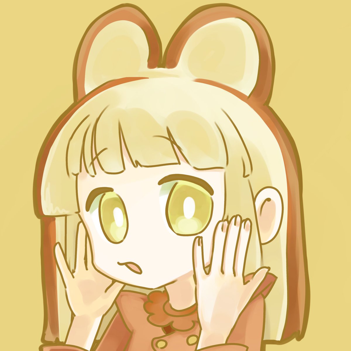 calciumsan_225's tweet image. #AtoZ練習法 #illustration
17枚目  Q【Quatre quarts】
17人目はキャトルカールです、Qの付く食べ物が少なかったでイギリス語名から持ってきました！見つけた参考資料が上にはみ出た分が凹みたいになっていたので、うさぎの耳みたいに描いてみました🐇おめめがすこし満月みたい🌕