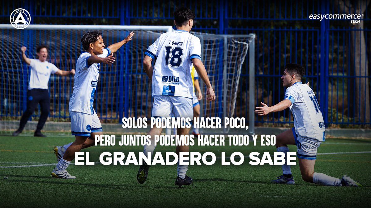 Un equipo unido bajo una misma pasión. No importa donde hayamos nacido, nos convertimos en una gran familia con un sueño por delante. 😁💪🏼 clubargentino.es/home 
#Granadero #HaceteFanArgentino