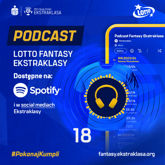 Ostatni w tym roku 🥹 A przed nami wyjątkowa kolejka!

🎙 <a href="/FantastycznyS/">Fantastyczny Skaut</a>
🤝 Partnerem Tytularnym jest <a href="/totalizator_sp/">Totalizator Sportowy</a> 💎

POSŁUCHAJ: fantasy.ekstraklasa.org/news/podcast-1…