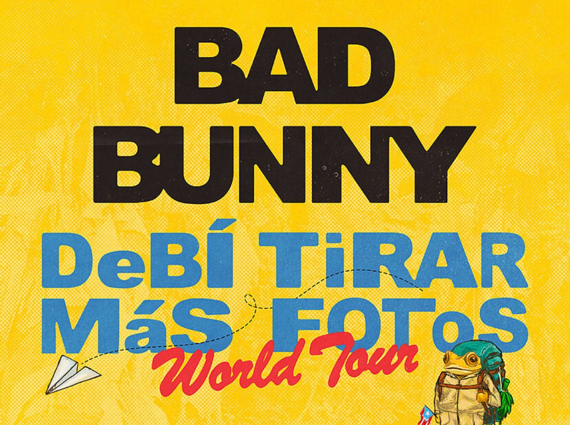 Vendo dos entradas‼️
Bad Bunny - DeBÍ TiRAR MáS FOToS World Tour en Estadio Riyadh Air Metropolitano
🗓️2 de Junio 
(Grada Alta Sector 323)