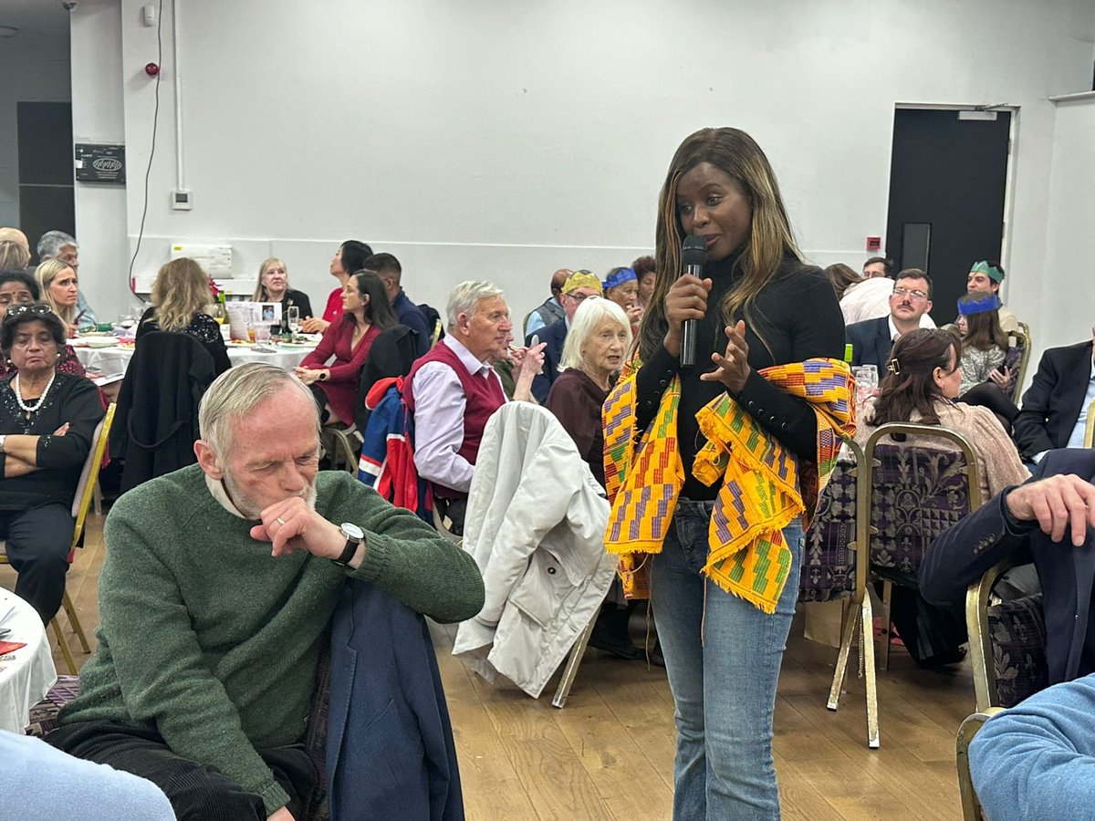 Huge thanks to the brilliant <a href="/junesarpong/">June Sarpong OBE</a> for joining us as our special guest at the <a href="/MMLabour/">Mitcham & Morden Labour Party</a> fundraiser last night. 🌹✨

Her new book 'Calling Una Marson' is out now - honouring the BBC’s first Black female broadcaster and a true trailblazer. Can't wait to finish it!