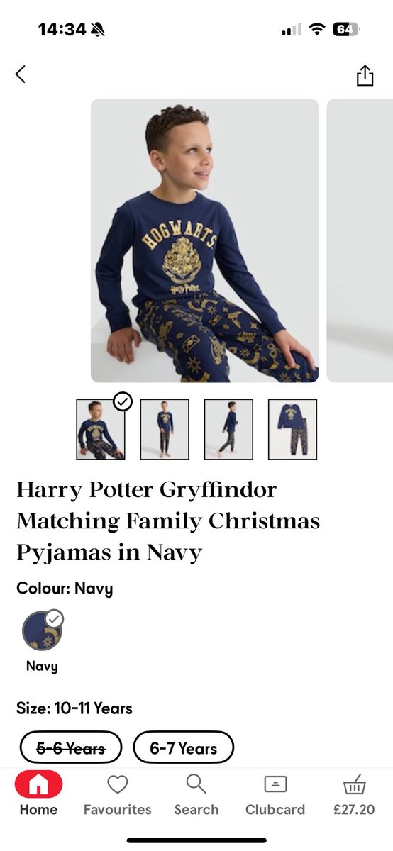 Ycassidy7's tweet photo. @Tesco hi am wondering I recently ordered the burgundy pjs &amp; they came as navy I have returned them &amp; got my refund but your site it says the navy is gryffindor but it’s the burgundy ones that are gryffindor am wondering if they has been a mistake https://t.co/PWMMtXK8w5