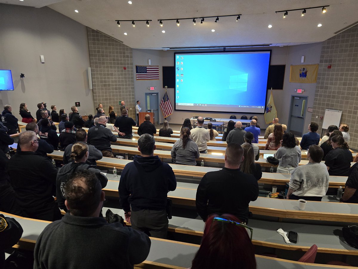 It's a full house at the 22nd Annual Youth Firesetting conference in Sayreville, New Jersey. ##YouthFiresetting ##FirePrevention #CRR