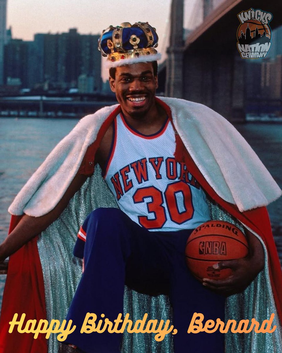 knicksgermany's tweet photo. 🔶🔷
Happy 69th birthday to our legend and hall of famer, Bernard King !!! 🙌🏼
... ONCE A KNICK ALWAYS A KNICK ...
#birthdayboy 🎉 #nyk #legend #scoringking #halloffamer #newyork
#knicks #gonygonygo #newyorkforever #KNG #AusDirwirdUns! #OneFamily 🙌🏼🗽🏀 https://t.co/LqqPPts9FU
