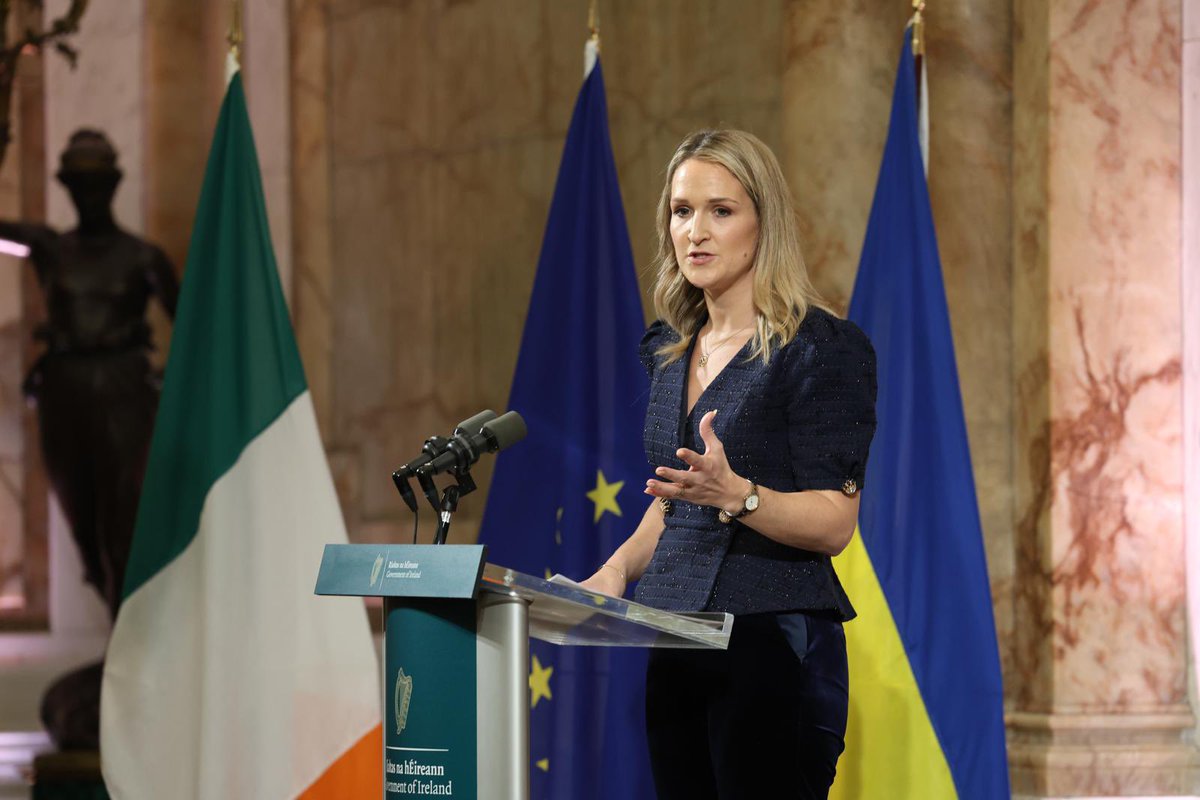 HMcEntee's tweet image. I was delighted to host the inaugural Ireland-Ukraine Economic Forum 🇮🇪🤝🇺🇦 on Tuesday, part of the Roadmap 2030 which I brought to Cabinet this week.