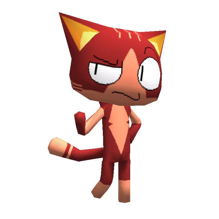 3D rupineko for the recent art im making #LNLArt