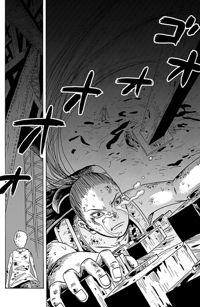 【🚩血と土と鉄の匂いに塗れた人間讃歌🚩】
『マーマーブルブルプラネット』
第9話を公開しました!
https://t.co/GmDN2rtE0f
凄惨さとたくましさが息づく世界で、
人々は革命を心に宿し生きる。
しかし……!!
奇想と革命の漫画家・黄島点心の渾身連載、
全話無料公開中!🚩