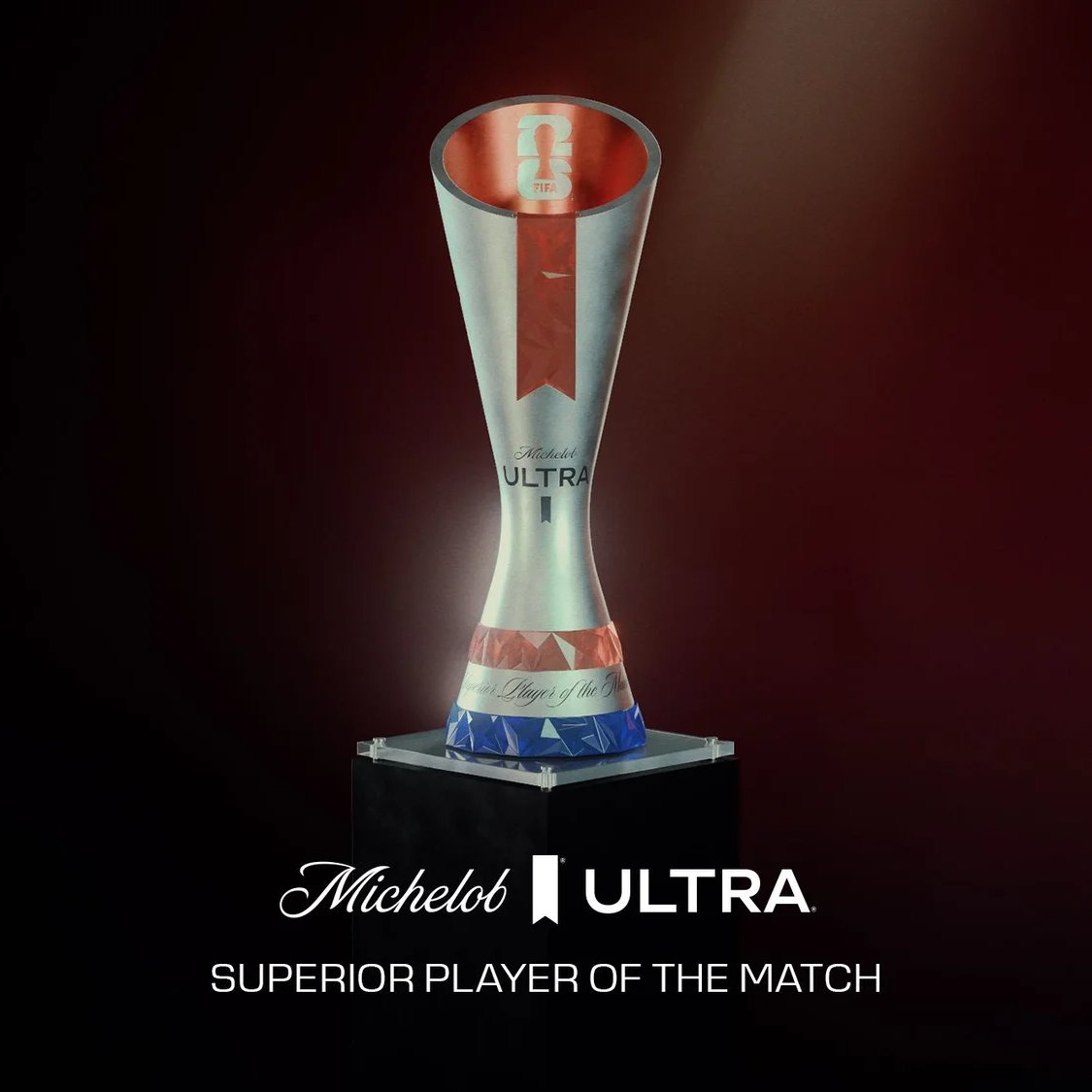 mkt_esportivo's tweet photo. 🚨

Esse será o troféu entregue ao melhor jogador de cada partida da Copa do Mundo 2026.

Curiosidade: feito pelo designer Victor Solomon, responsável pela criação do troféu Larry O'Brien da NBA. https://t.co/msb4Nf5Ehv