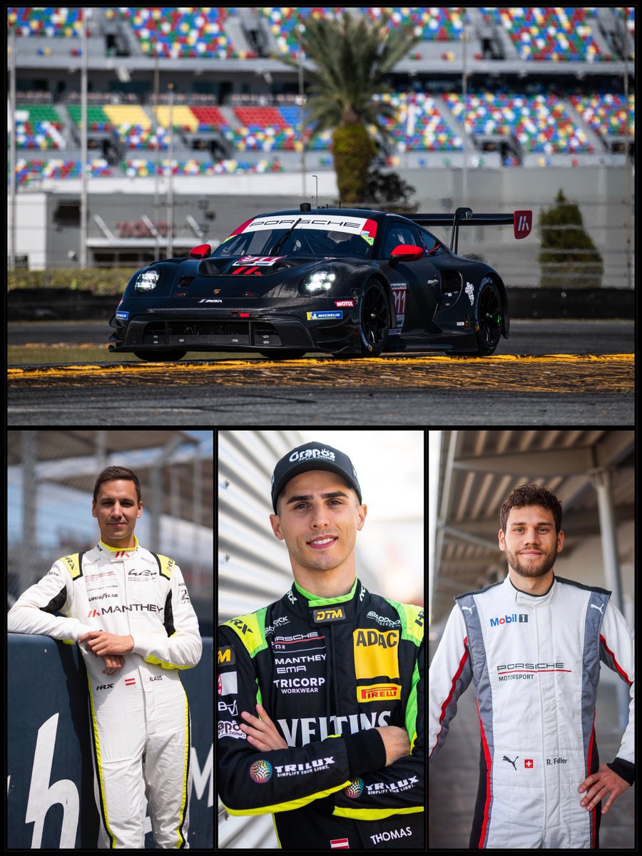 racing_porsche's tweet image. IMSA Manthey News 📰 

@manthey_racing have named there driver line up for #IMSA #EnduranceCup in GTD Pro &amp;amp; GTD classes.

GTD PRO class - Car 911
@klausbachler 
@ThomasPreining1 
Ricardo Feller

GTD Class - Car 912
@Ryanhardwck 
Riccardo Pera 
@MorrisSchuring 

@RichardLietz will…