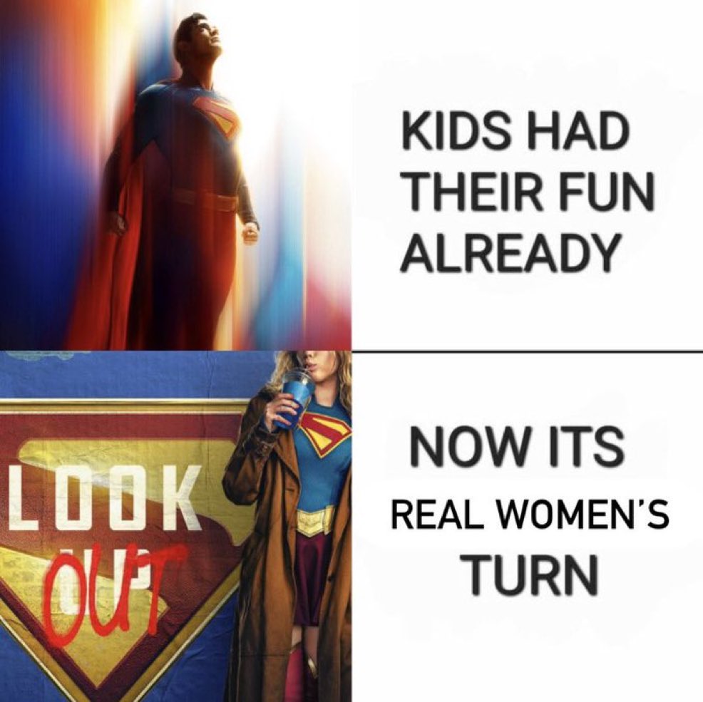 supergirl out of context tweet media