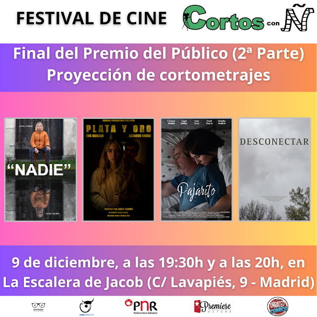 Ya puedes consultar la programación de la 2ª parte de la Final del premio del público.
cortosconn.blogspot.com/2025/11/progra…