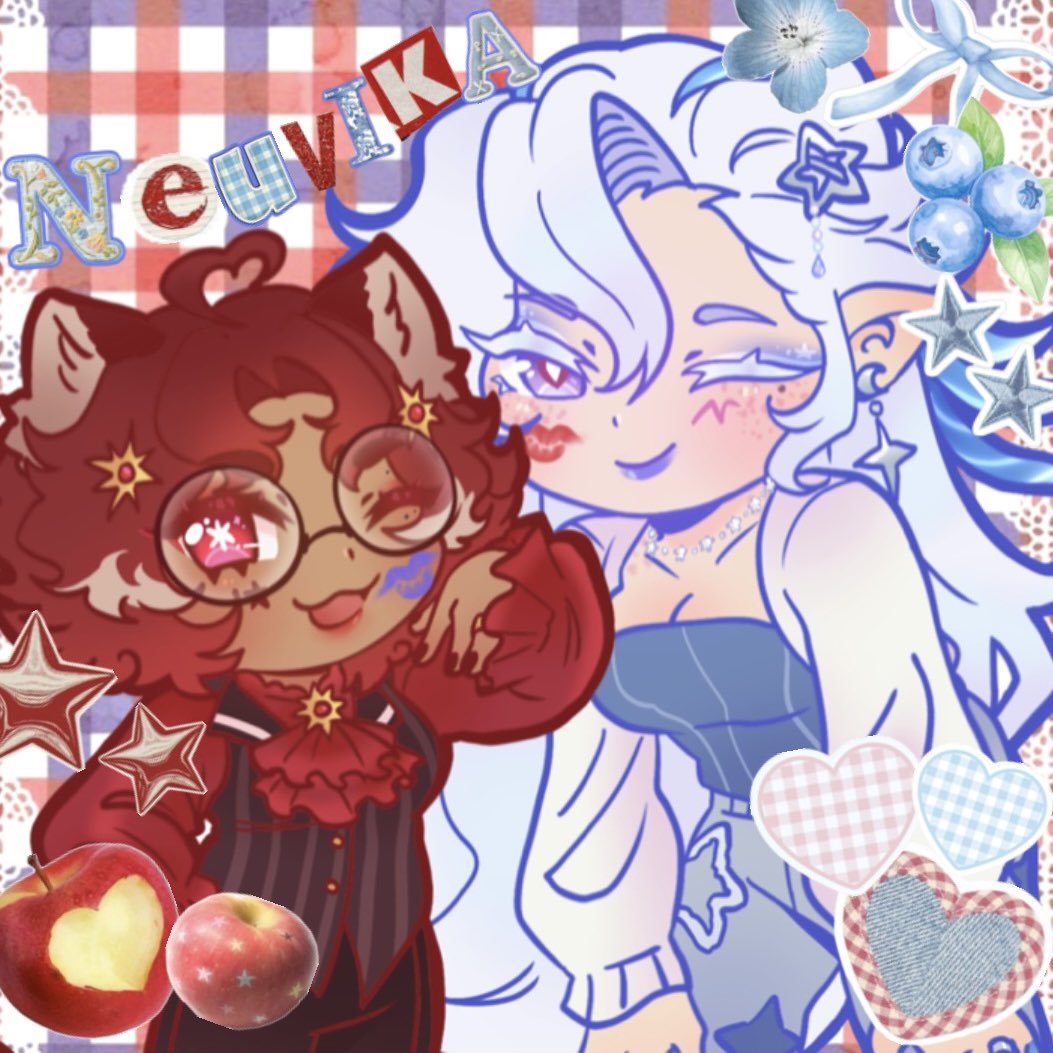 rubescent_starz's tweet photo. 🧵 of #Neuvika, #BlueJack, and #Miktra as “tag these as your yumeship” thingies! ❤️💙

#Neuvillette #BlueWhaleCookie #Mantra #genshin #cookierunovenbreak #Arknights #yumeship #selfship #soulbond #yumetwt #selfshiptwt #soulbondtwt #sona #originalcharacter https://t.co/XkOLqDEuzB