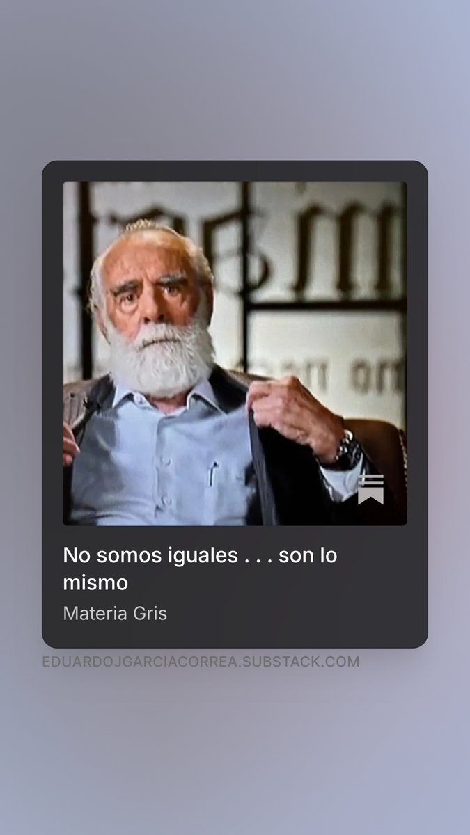 No somos iguales . . . son lo mismo <a href="/Claudiashein/">Claudia Sheinbaum Pardo</a> <a href="/lopezobrador_/">Andrés Manuel</a>  <a href="/DiegoFC/">Diego Fernández de Cevallos</a> <a href="/DeniseMaerker/">Denise Maerker</a>  open.substack.com/pub/eduardojga…