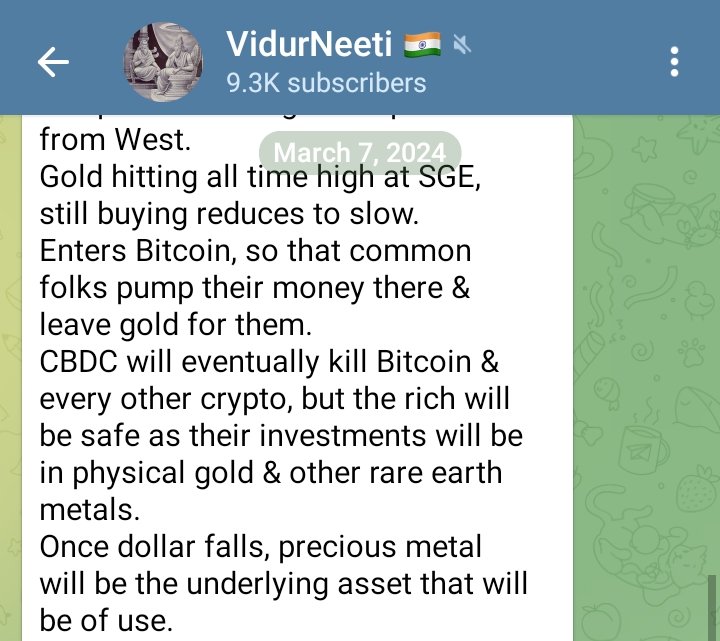 vidurneetiX's tweet image. You are late. President Trump has long back reaffirmed our views on bitcoin/crypto.

For 3+ years have been giving very specific predictions on crypto. See word-to-word match in below post- x.com/BitcoinMagazin…

Even government ministers have echoed our thoughts few weeks…