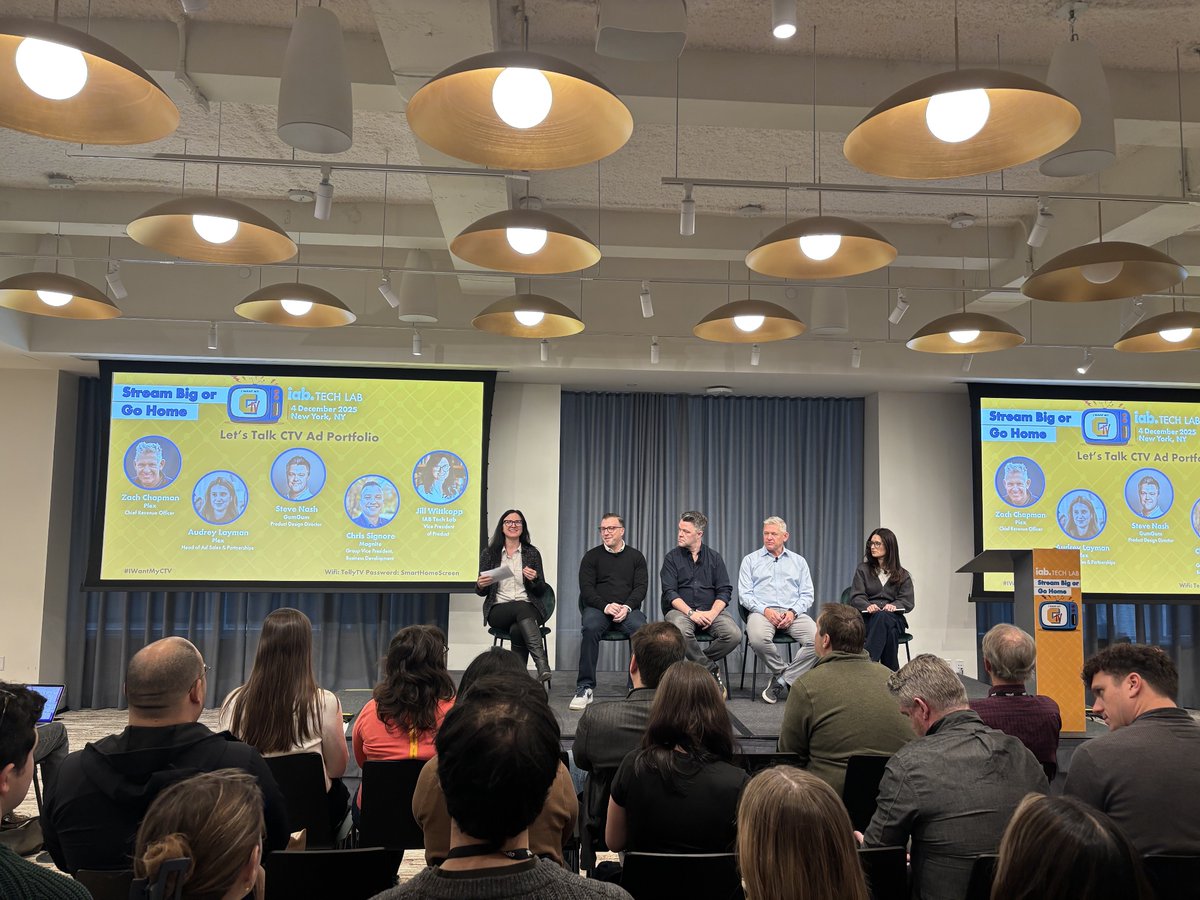 Get into the CTV Ad Portfolio with <a href="/plex/">Plex</a>’s Zach Chapman &amp; Audrey Layman, <a href="/GumGum/">GumGum</a>’s Steve Nash, &amp; @Magnite’s Chris Signore! This gives advertisers an opportunity to create brand experiences but it’s important everyone speaks the same language to transact at scale #IWantMyCTV