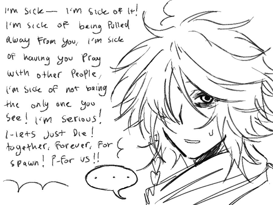 ThePatheticFox's tweet photo. Cw: talk of suicide
Sick people and their affection https://t.co/yBYGbcrlme