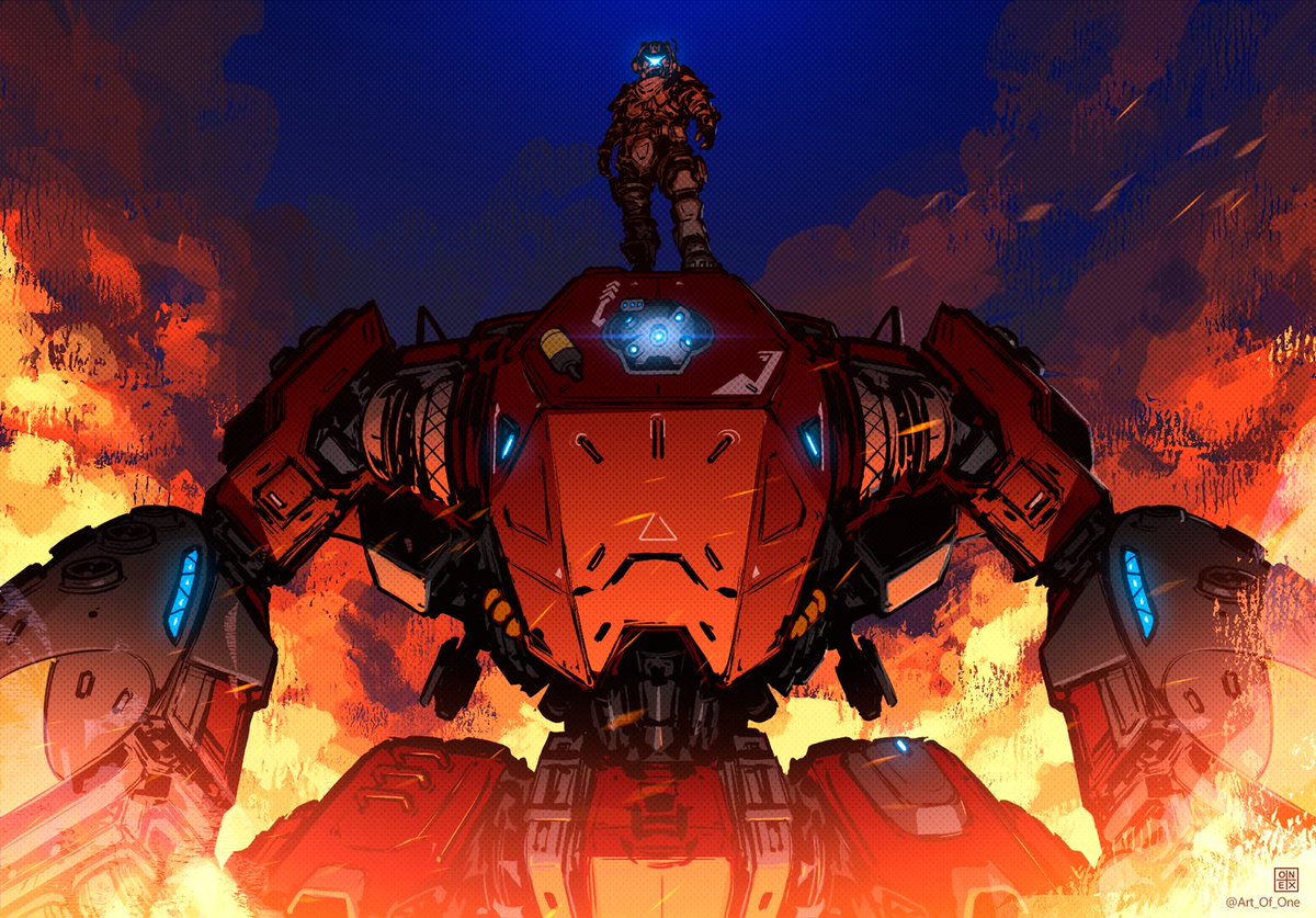 Art_Of_One's tweet photo. In case you've missed it.
Fire &amp; Ashes 😌 #Titanfall https://t.co/x68R9ySyOx