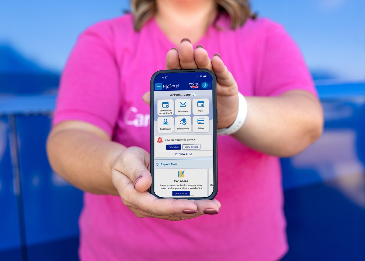 Our online patient portal MyChart connects you to your health information wherever and whenever you need it. The best part? MyChart is free to use for any patient who has ever visited a CaroMont Health facility.

Visit our website to learn more: mychart.caromonthealth.org/mychart/