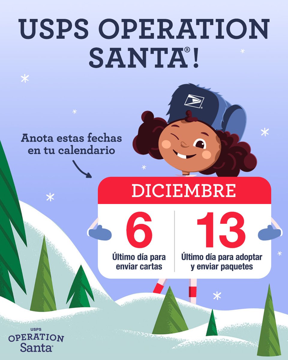 USPS Operation Santa tweet media