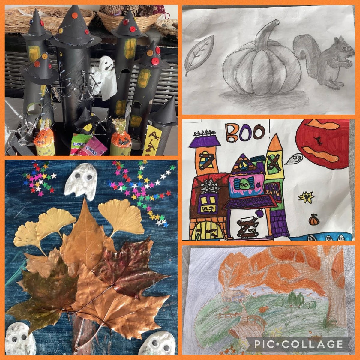 We've had some wonderful entries for our autumn art competition. A huge well done to everyone who has entered - we can't wait to give out the prizes this week!