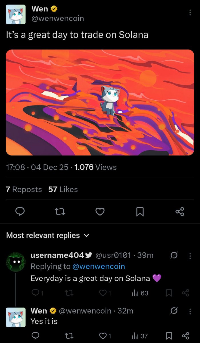 They’re really good at fooling people. They reply to the tweet posted from the poor username404 $WEN account using their own accounts. You guys are honestly hilarious. Keep it up, after all, you’re getting paid just for posting pictures.